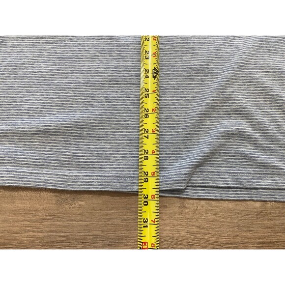 Faherty Movement Mens XXL Short Sleeve Stretch Striped Blue Soft Golf Polo Shirt - Picture 4 of 5